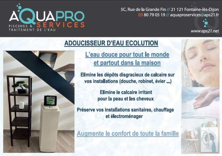 Fournisseur d’adoucisseurs d'eau Dijon