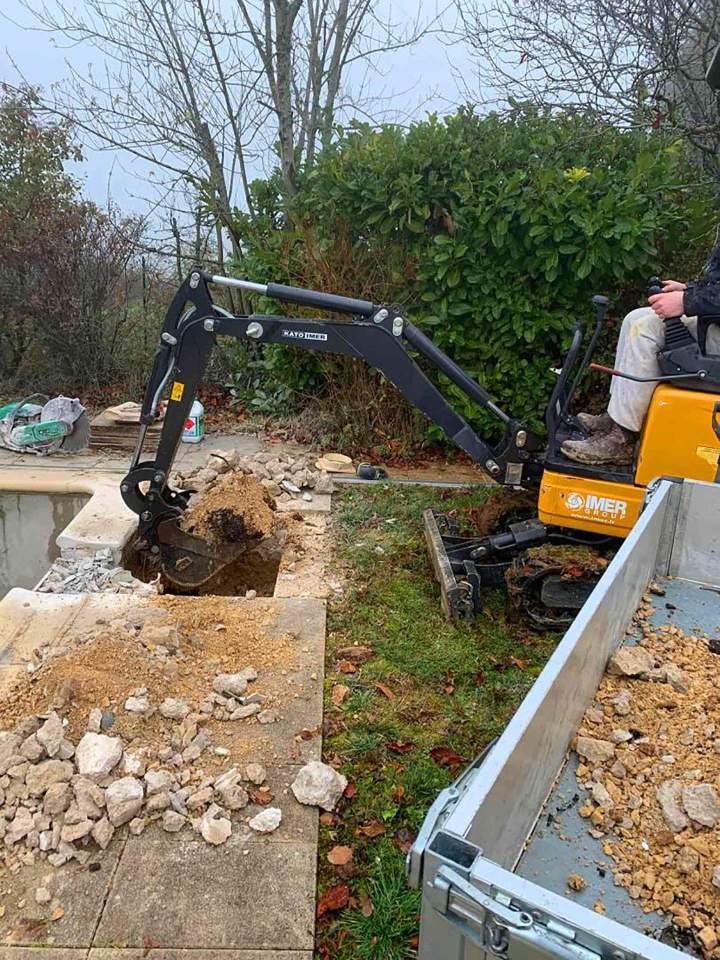 Remise en état de piscine Dijon